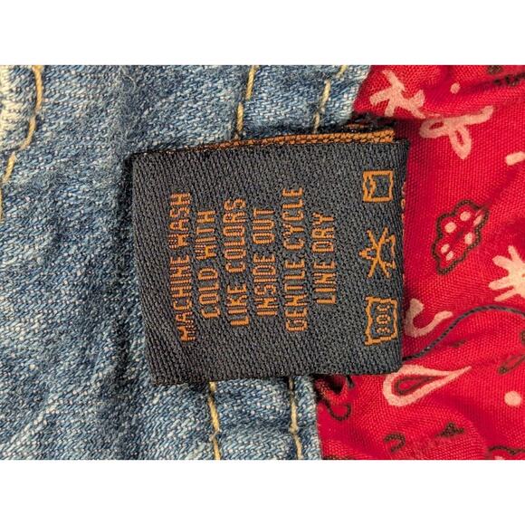 Seven7 Shorts Women's 20 Stretch Denim Mid-Rise Distressed Blue Cotton - Picture 11 of 12